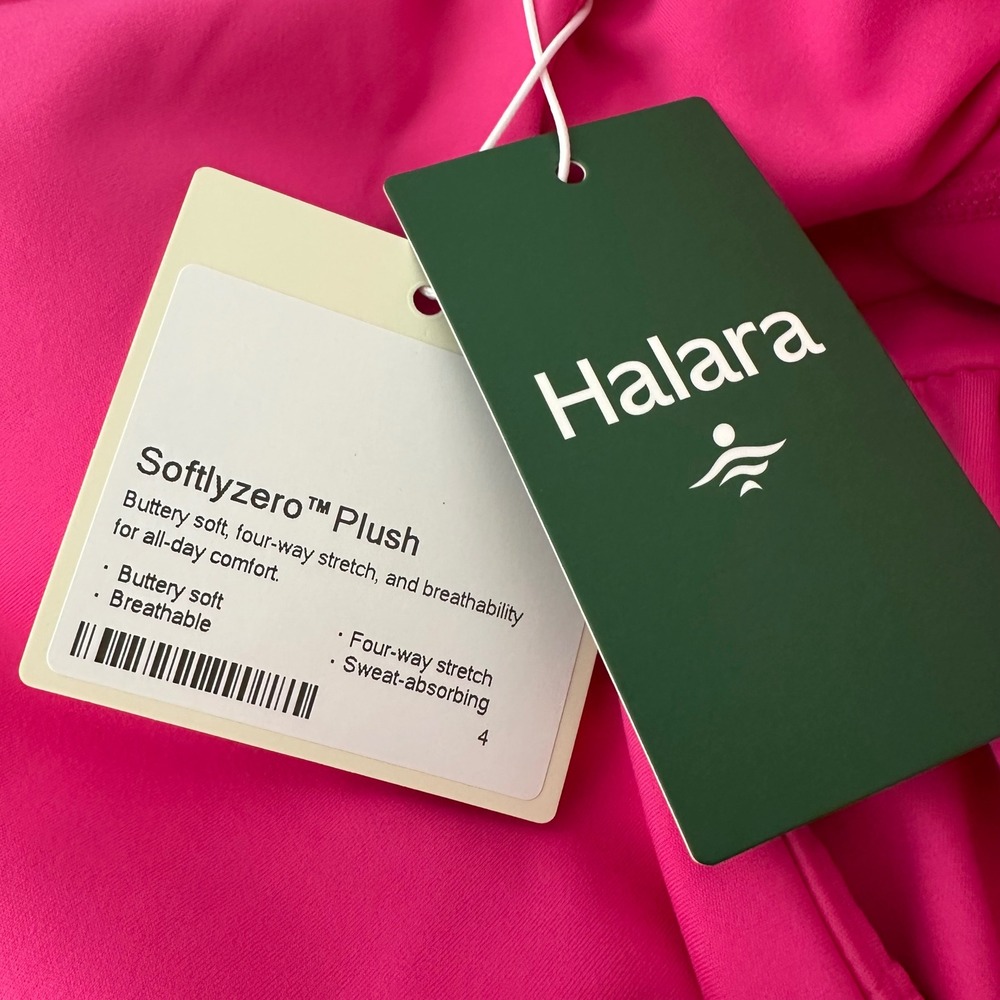 Halara SoftlyZero Plush Backless Active Dress Easy Peezy Pink 2X NWT - Picture 12 of 16